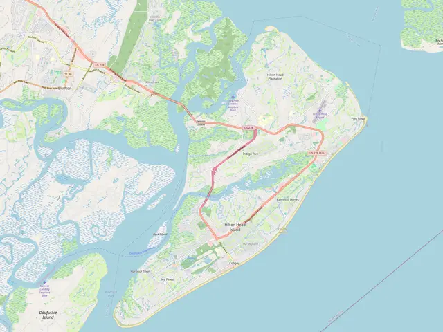Map of Hilton Head Island